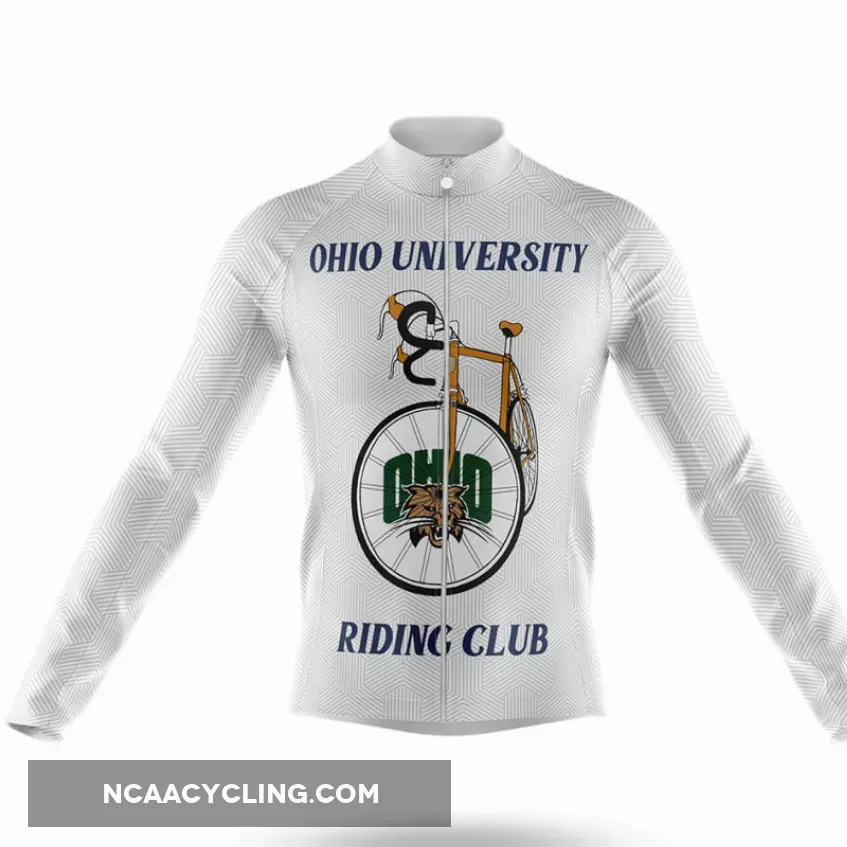 Classic Ohio University Long Sleeve Cycling Jersey Only
