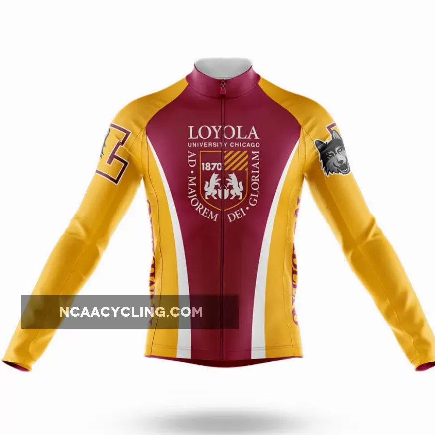 Loyola University Chicago Long Sleeve Cycling Jersey Only