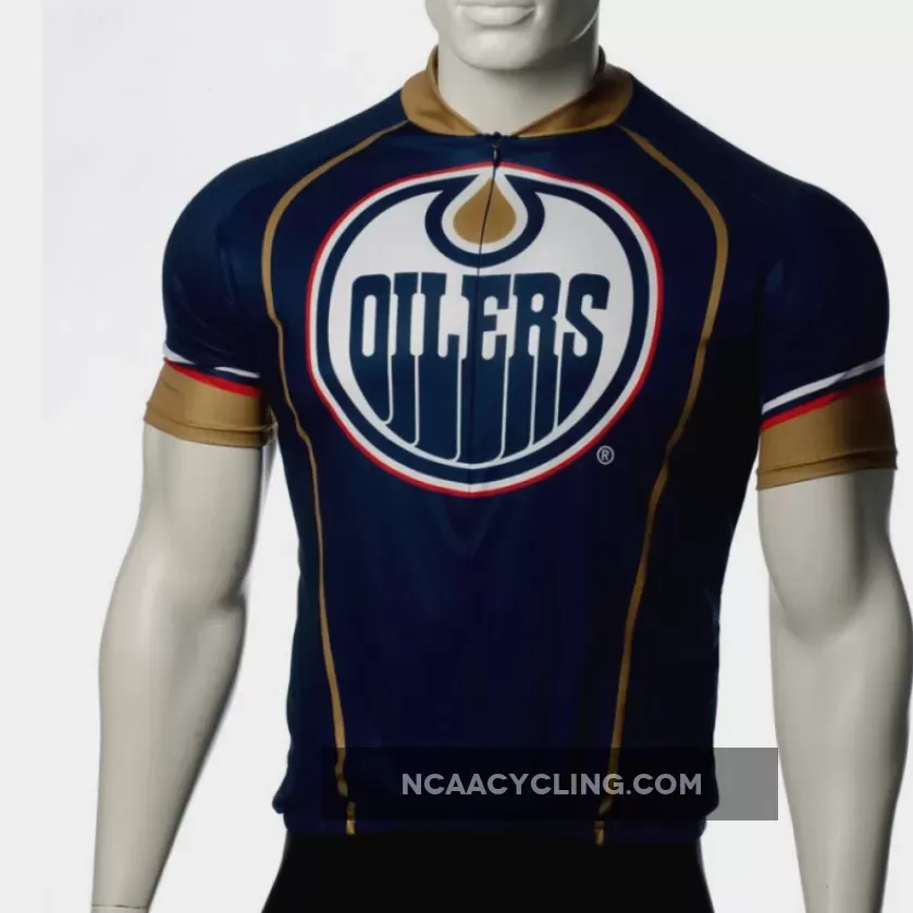 New Releases NHL Edmonton Oilers Cycling Jerseys