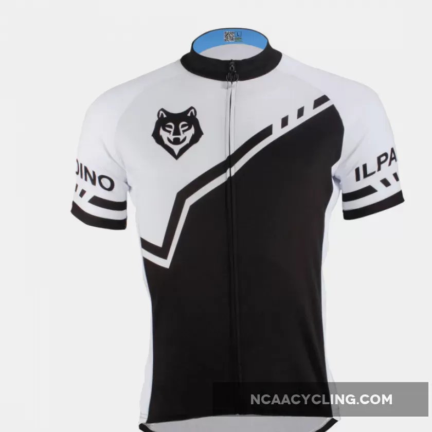 Wolf Logo Mens Summer Cycling Jersey Animal Bicycling T-shirt NO.622