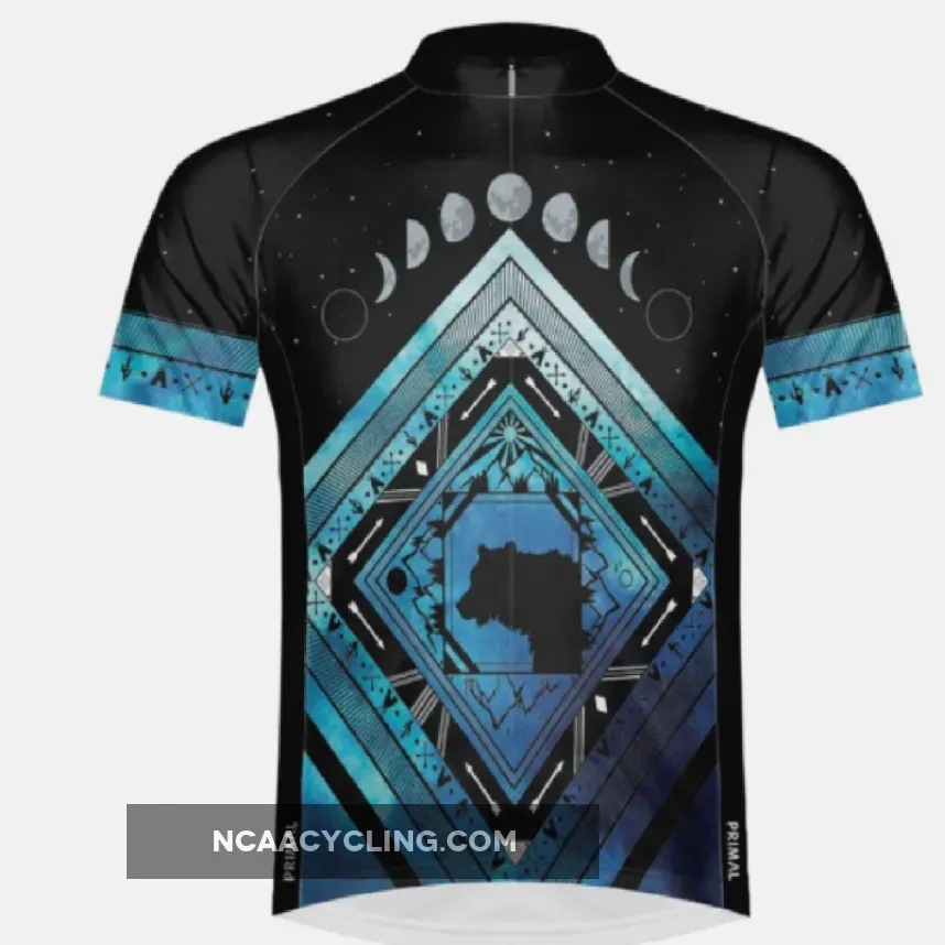 Primal Wear Call Into The Wild Men's Full Zip Sport Cut Cycling Jersey