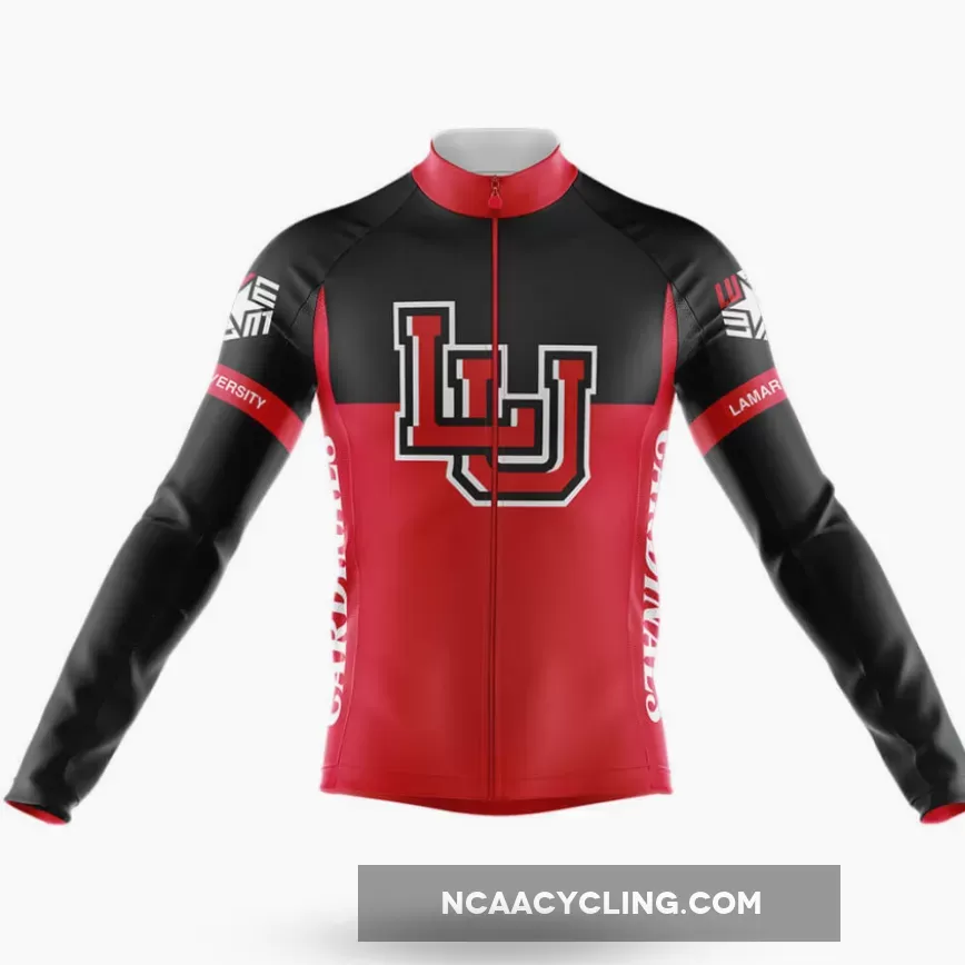 Lamar University V2 Long Sleeve Cycling Jersey Only