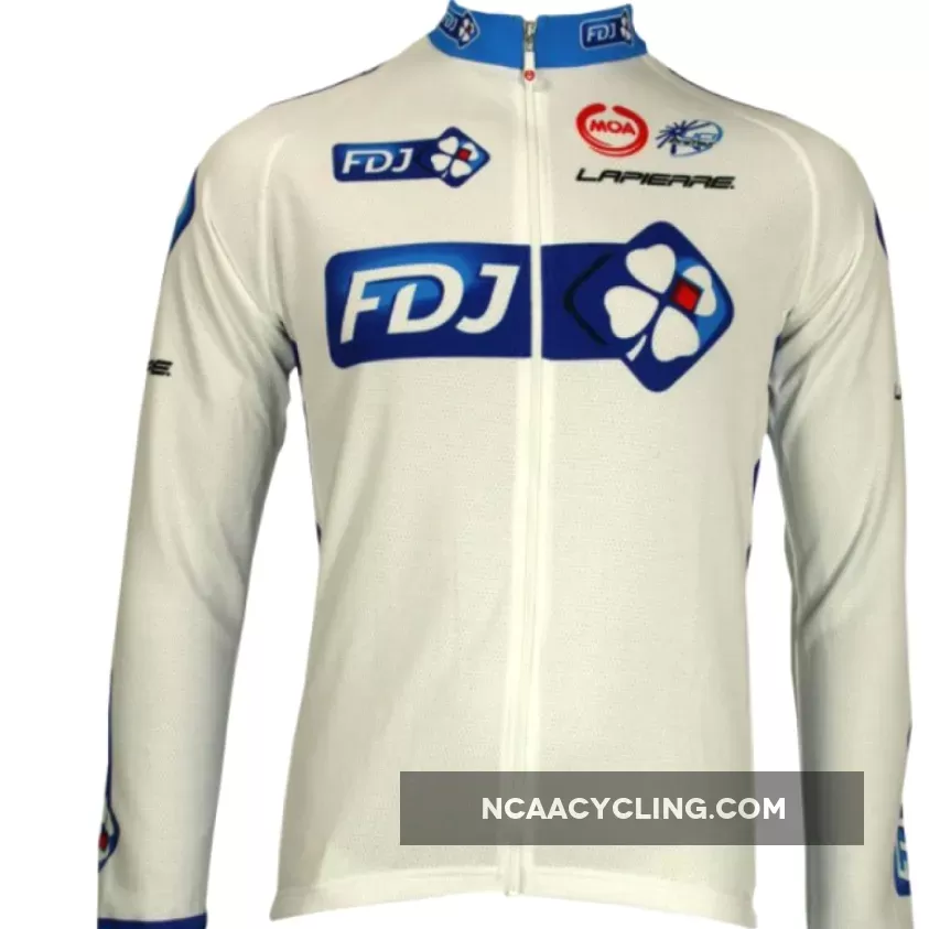 Francaise des Jeux (FdJ) - Tour 2010 Radsport-Profi-Team - Long Sleeve Jersey