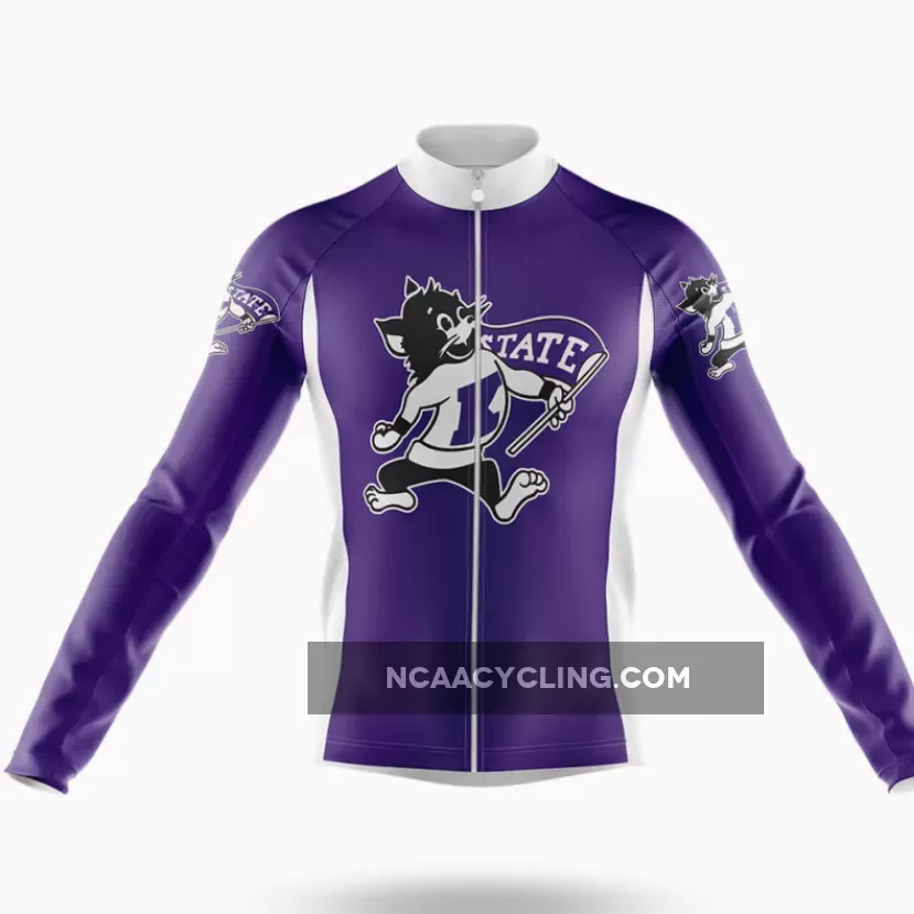 Online K State Wildcats Long Sleeve Cycling Jersey Only