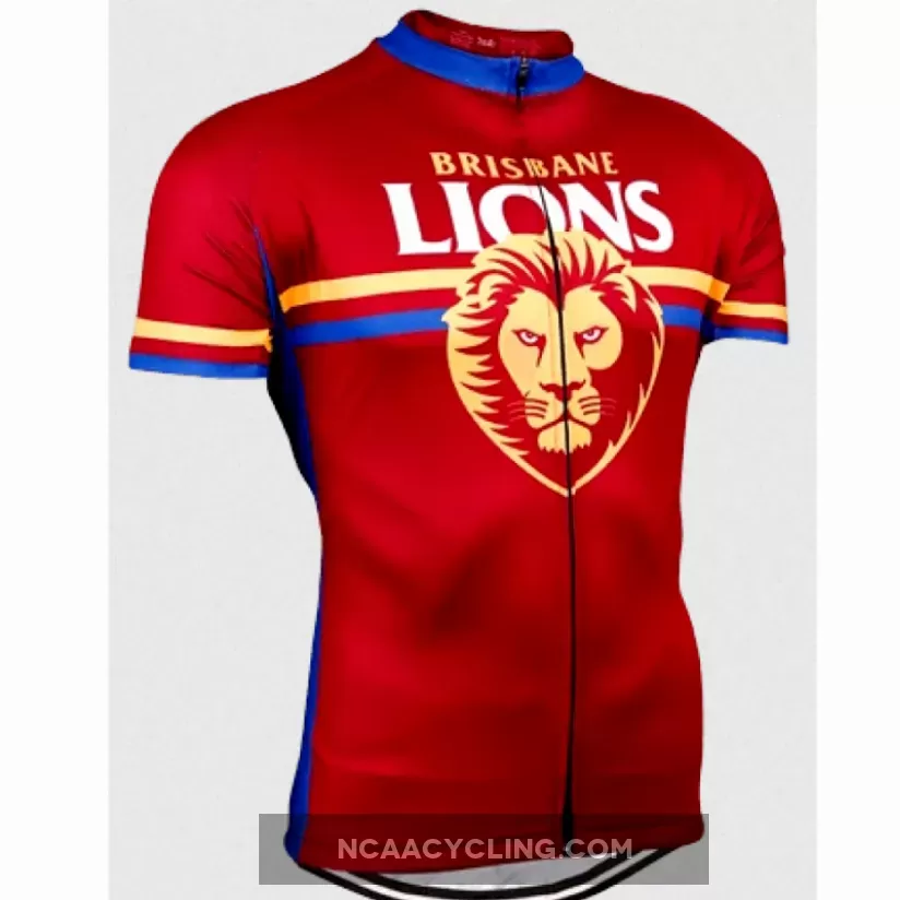 AFL Brisbane Lions Cycle Apparel Short Sleeve Cycling Jerseys