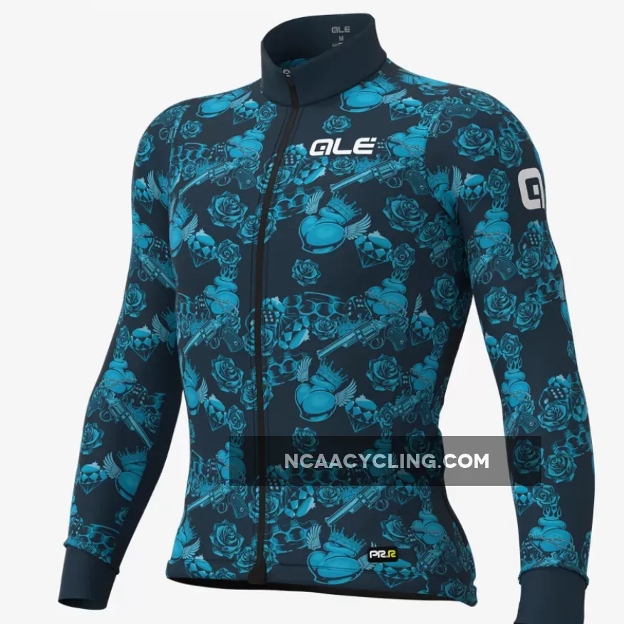 Ale PRR Las Vegas Long Sleeve Jersey - Petrol To Buy L22021462