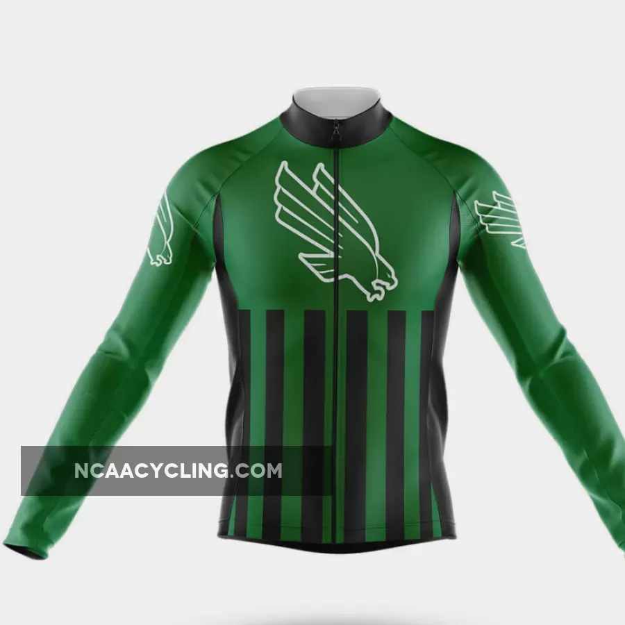 University of North Texas USA Long Sleeve Cycling Jersey Only