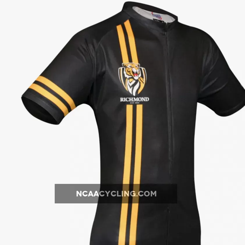 AFL Richmond Tigers Short Sleeve Cycling Jerseys Z-1905894