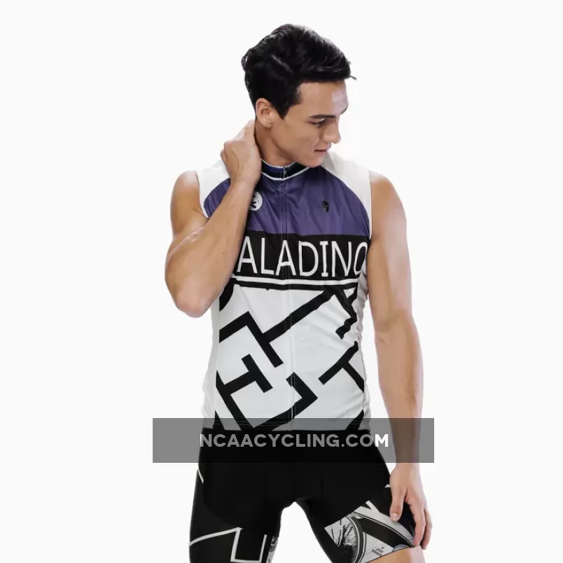 Maze Purple Men's Cycling Sleeveless Bike Jersey/Kit T-shirt Summer Spring Road Bike Wear Mountain Bike MTB Clothes Sports Apparel Top / Suit NO.812