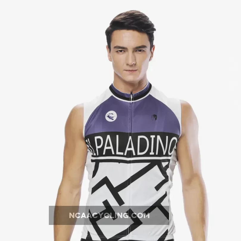Maze Purple Men's Cycling Sleeveless Bike Jersey/Kit T-shirt Summer Spring Road Bike Wear Mountain Bike MTB Clothes Sports Apparel Top / Suit NO.812