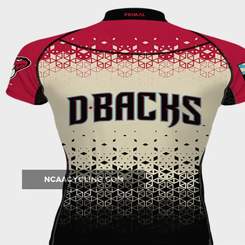 Primal Wear MLB AZ Diamondbacks Evo Full Zip Men's Cycling Jersey ARZ1J35M_M