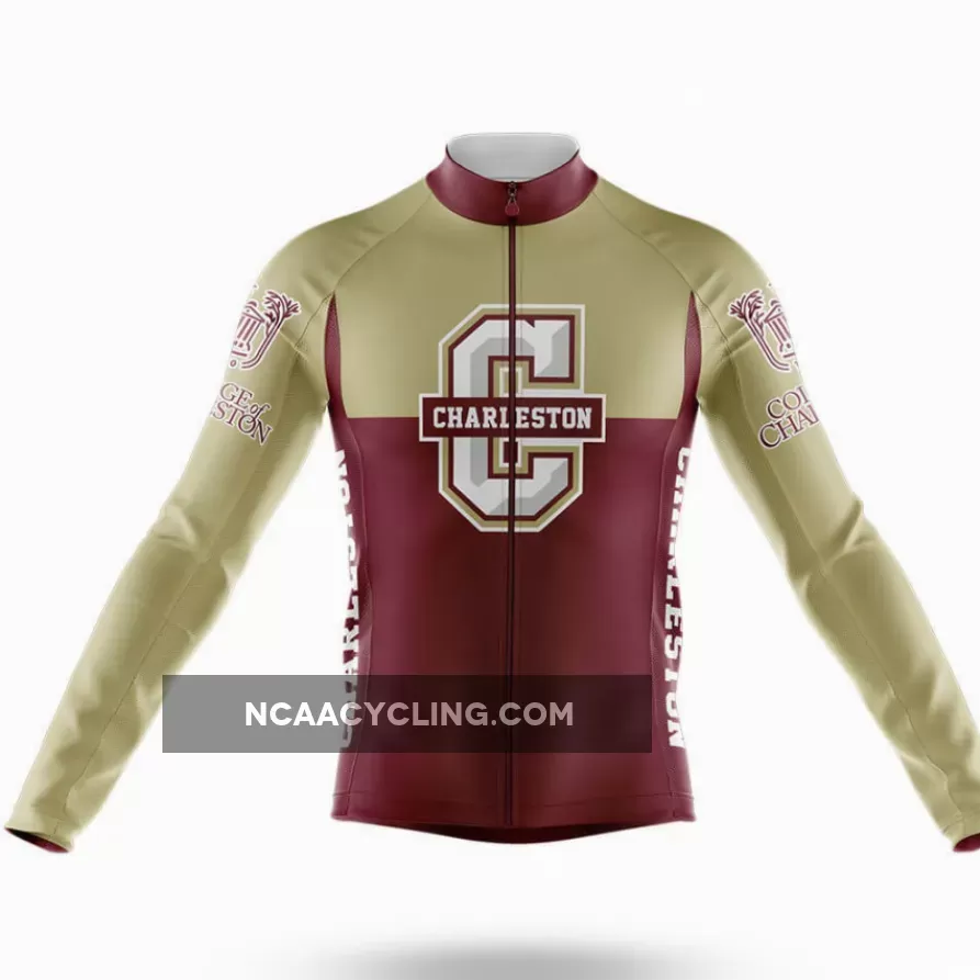 College of Charleston V2 Long Sleeve Cycling Jersey Only
