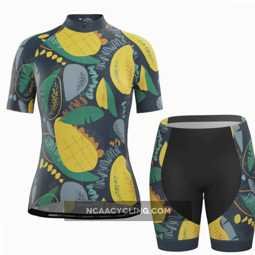 Women's Mango Fruit Indulgence Short Sleeve Cycling Kit