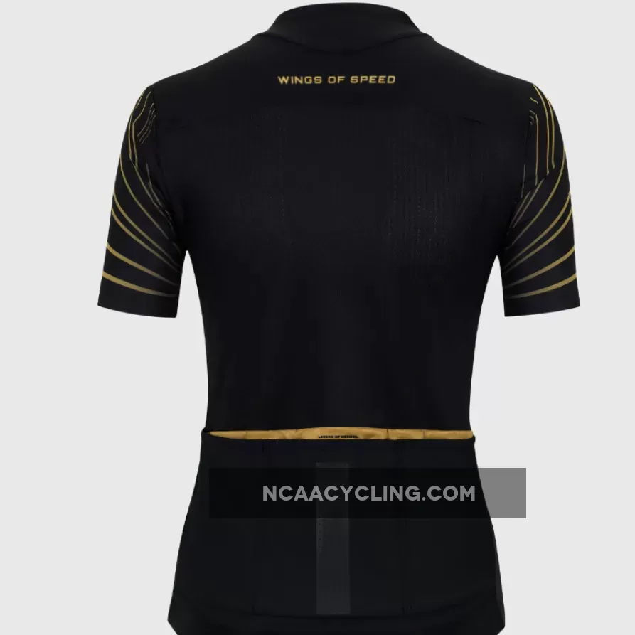 Assos Dyora RS S9 Wings Women Jersey - Black Gold Online