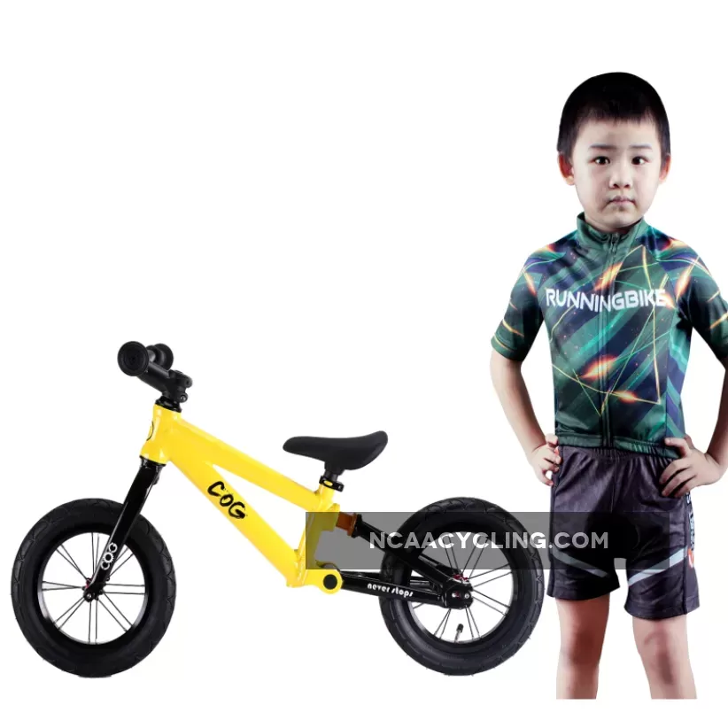 Short Sleeve Children Kids Boys' Cycling Jersey Set (3D Padded Shorts)