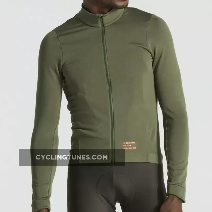 Specialized Prime Power Grid long sleeves jersey - Green 64123-9023