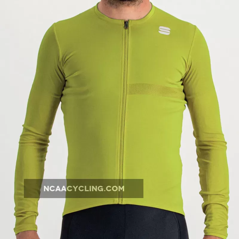 Sportful Matchy Long Sleeve Jersey - Green New Releases