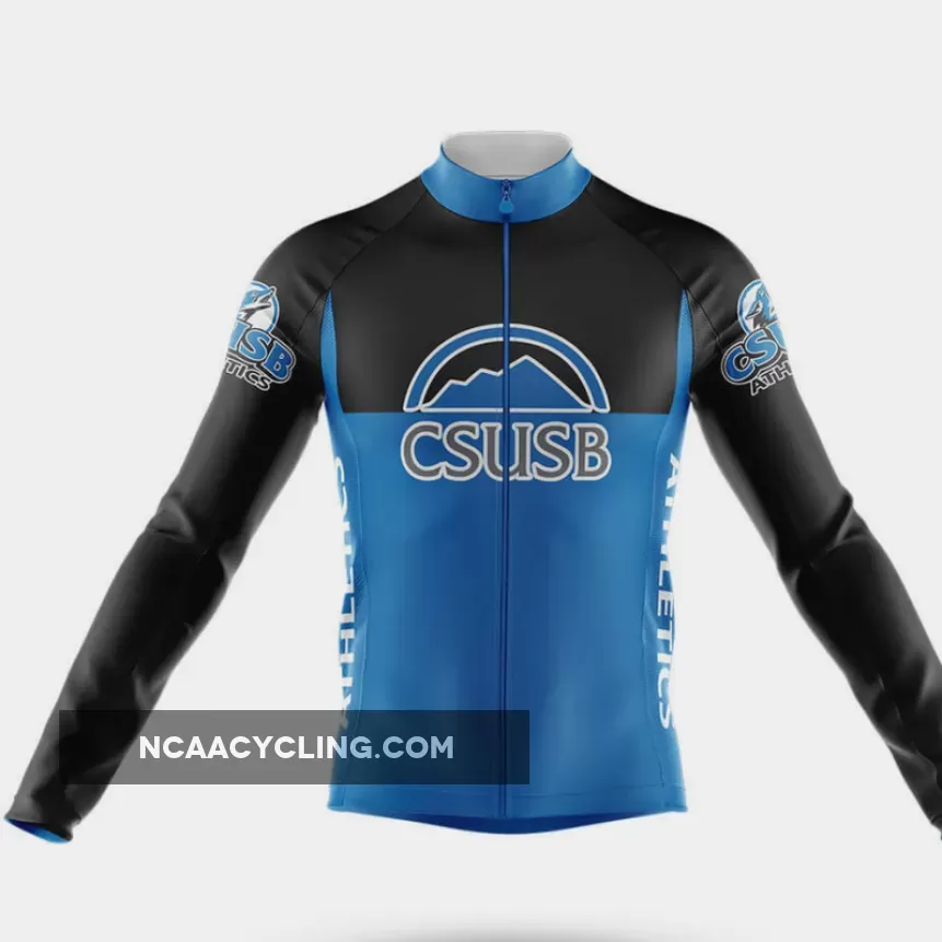 California State University San Bernardino V2 Long Sleeve Cycling Jersey Only