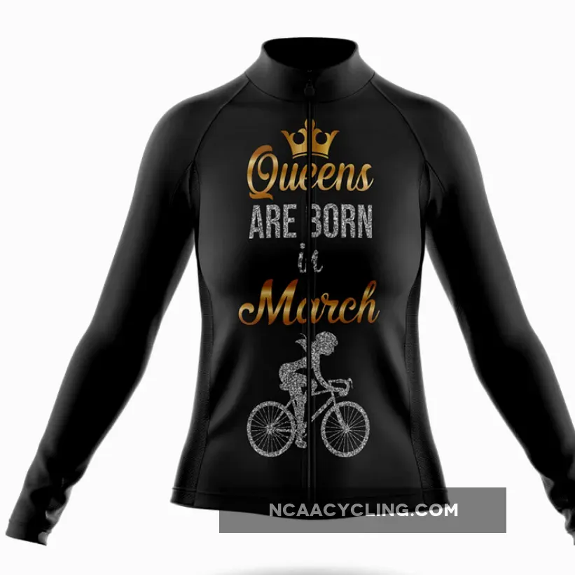 March Queens - Women's Cycling Kit / Long Sleeve Jersey #Cycling Queens