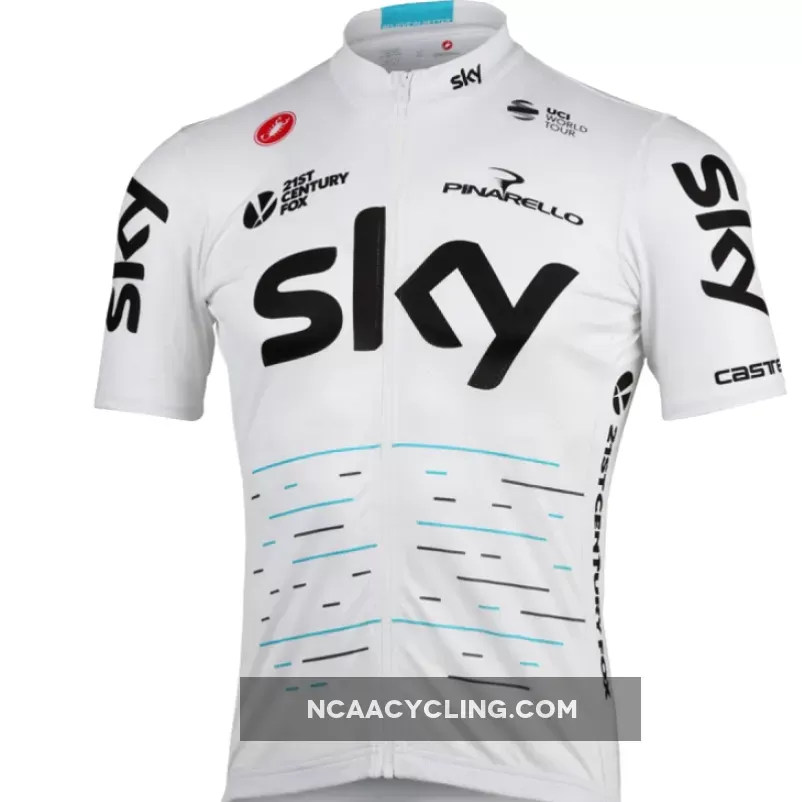 TEAM SKY 2017 Short Sleeve cycling Jersey bike clothing Cycle apparel Shirt