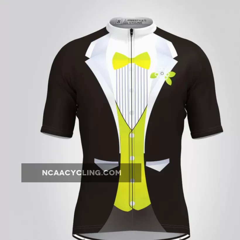 Men's Tuxedo Short Cycling Jersey Green Online