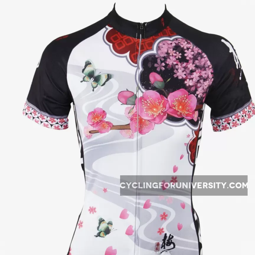 Scenic Spring Women's Summer Short-Sleeve MTB Cycling Jersey 542