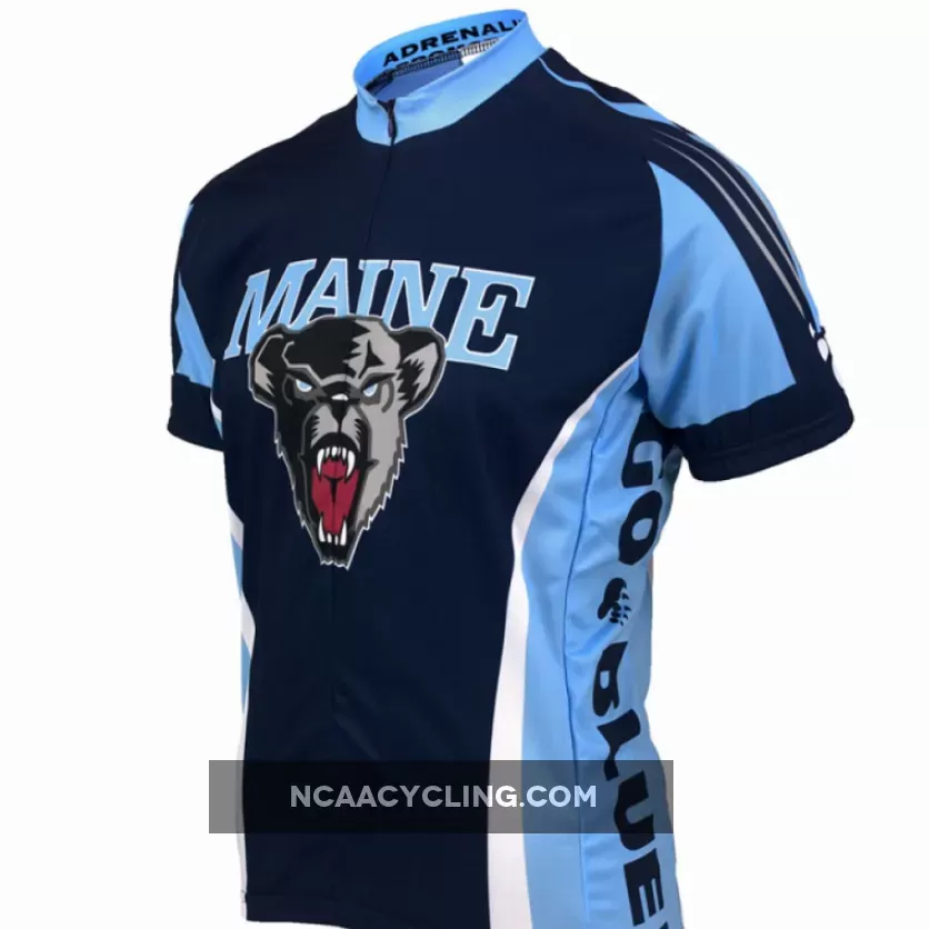 NCAA UMaine or Maine Black Bears Cycling Jerseys Z-1905511