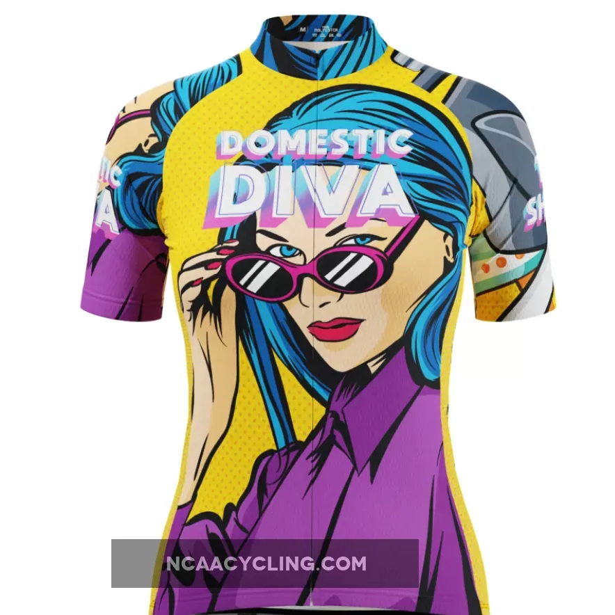 Women's Domestic Diva The Shero Short Sleeve Cycling Jersey