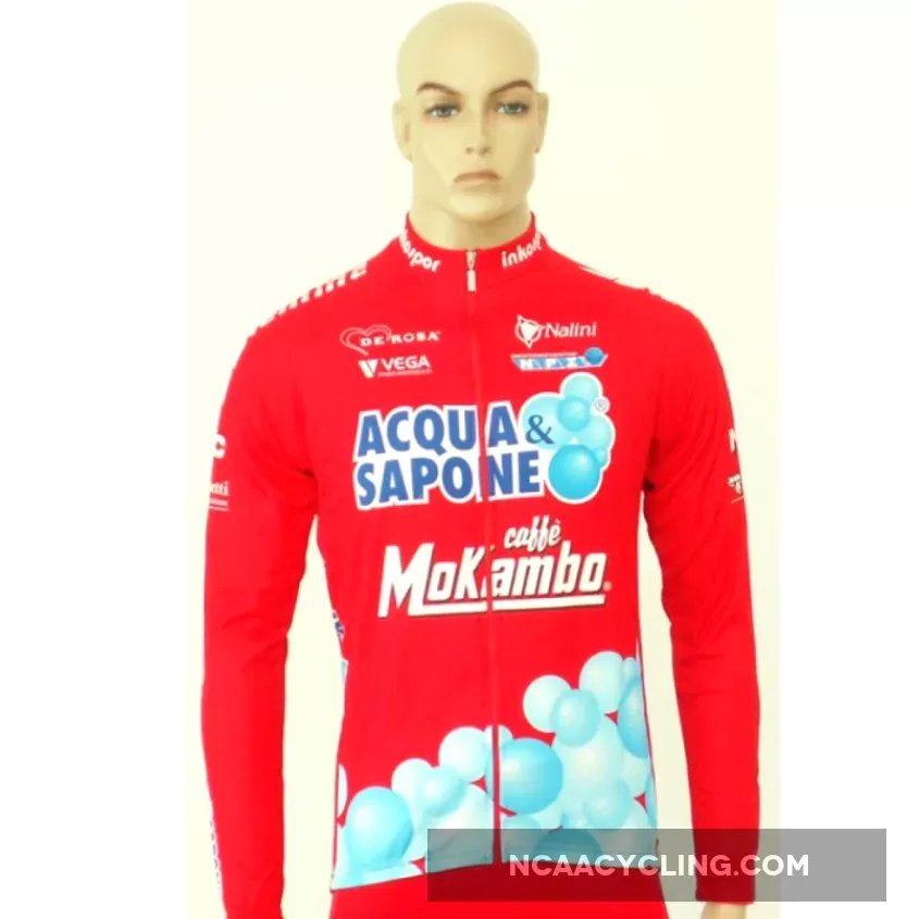 Acqua & Sapone 2006 Radsport - Nalini Radsport-Profi-Team Long Sleeve Winter Jersey