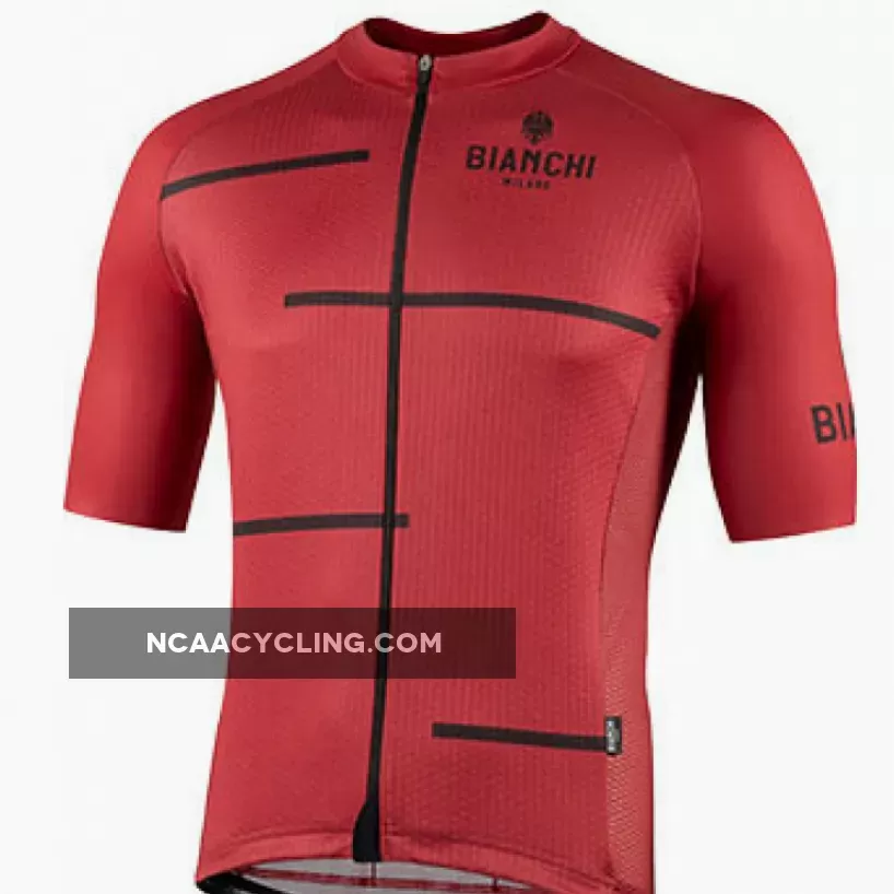 Bianchi Milano Disueri Rust Red Jersey,