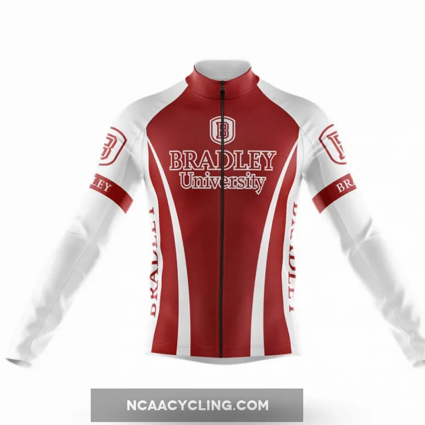 Bradley University Long Sleeve Cycling Jersey Only For Sale