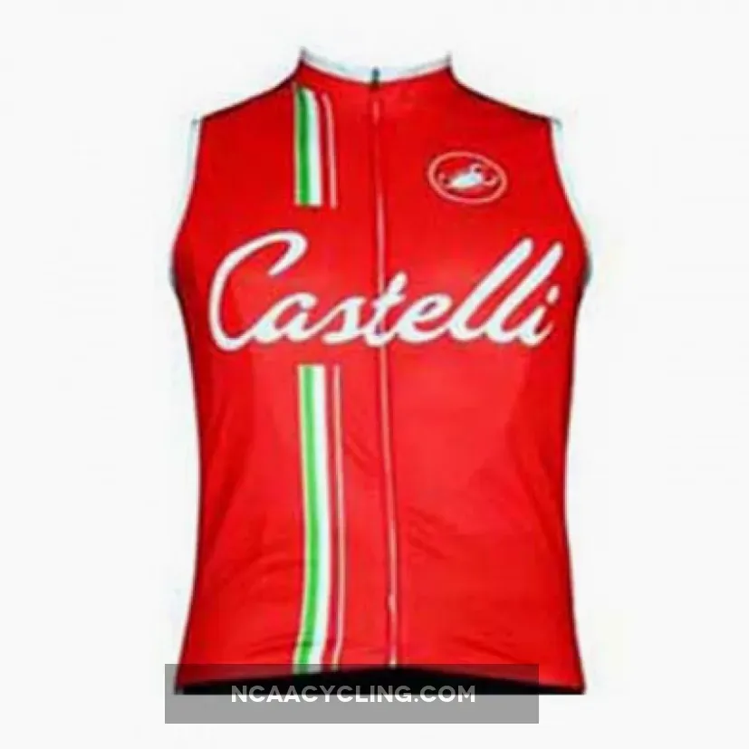 CASTELLI RED Windproof Vest Restock
