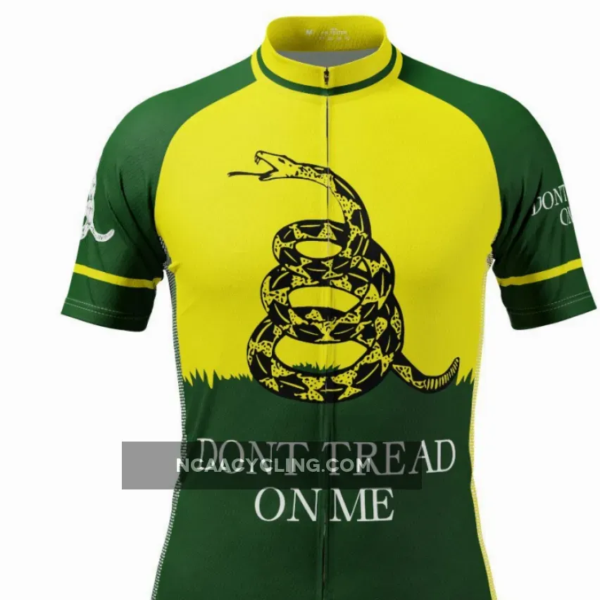 Men's Gadsden Flag Don't Tread On Me Short Sleeve Cycling Jersey / When Was The Gadsden Flag Made