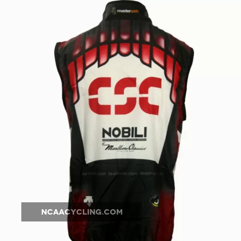 CSC 2007 Velom Sleeveless Jersey - Descente Radsport-Profi-Team