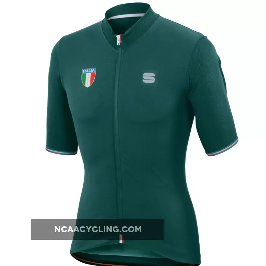 Sportful Italia CL Jersey - Green Outlet