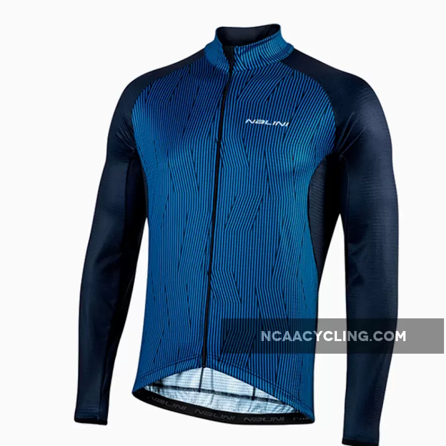 Nalini Classica B0W Blue Long Sleeve Jersey,