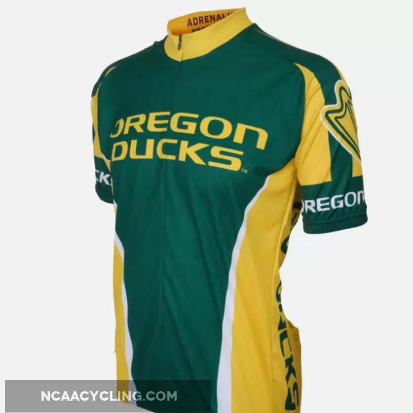 NCAA UO, U of O University of Oregon Ducks Cycling Jerseys