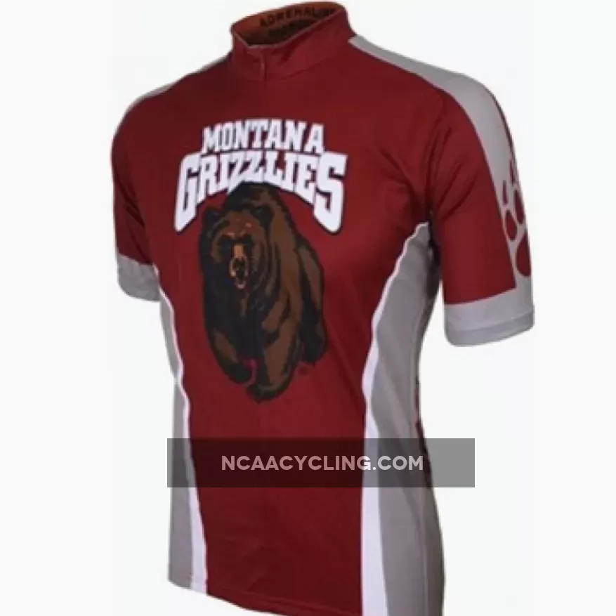 UM University of Montana Grizzlies Cycling Short Sleeve Jersey