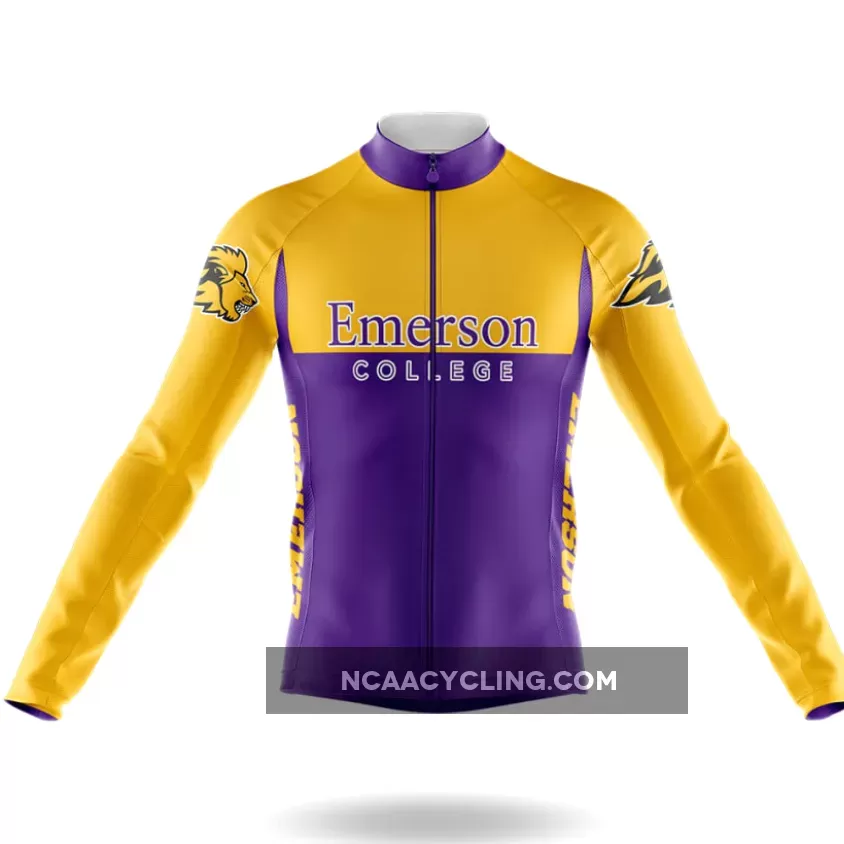 To Buy Emerson College V2 Long Sleeve Cycling Jersey Only