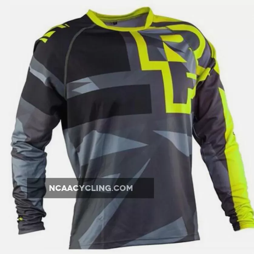 Men's Downhill Jerseys RACE FACE Mountain Bike MTB Shirts Offroad DH Motorcycle Jersey Motocross Sportwear Clothing FXR