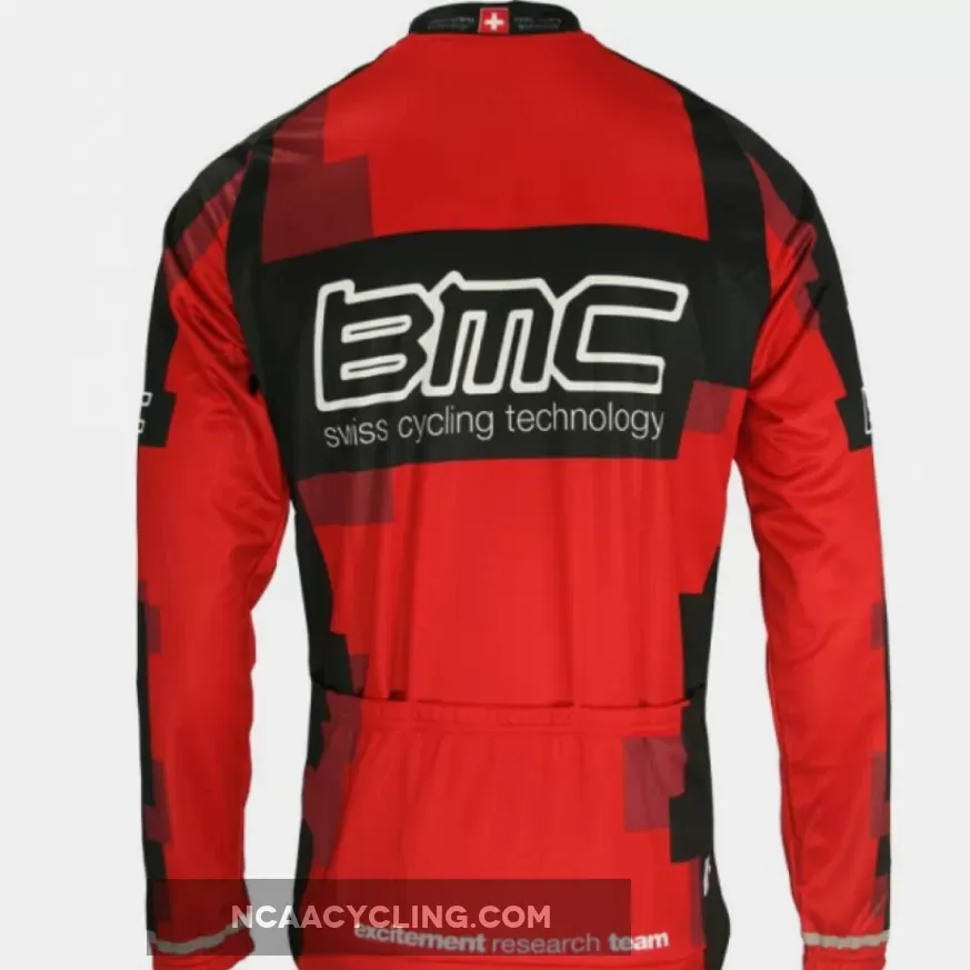 BMC Racing Team 2010 Hincapie Radsport-Profi-Team Winter Fleece Long sleeve cycling jersey jacket