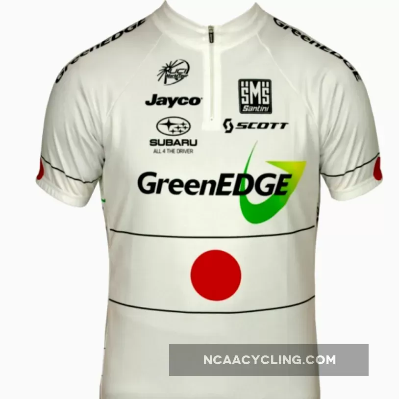 GREENEDGE CYCLING Japanischer Meister 2011-12 Radsport-Profi-Team Short Sleeve Jersey