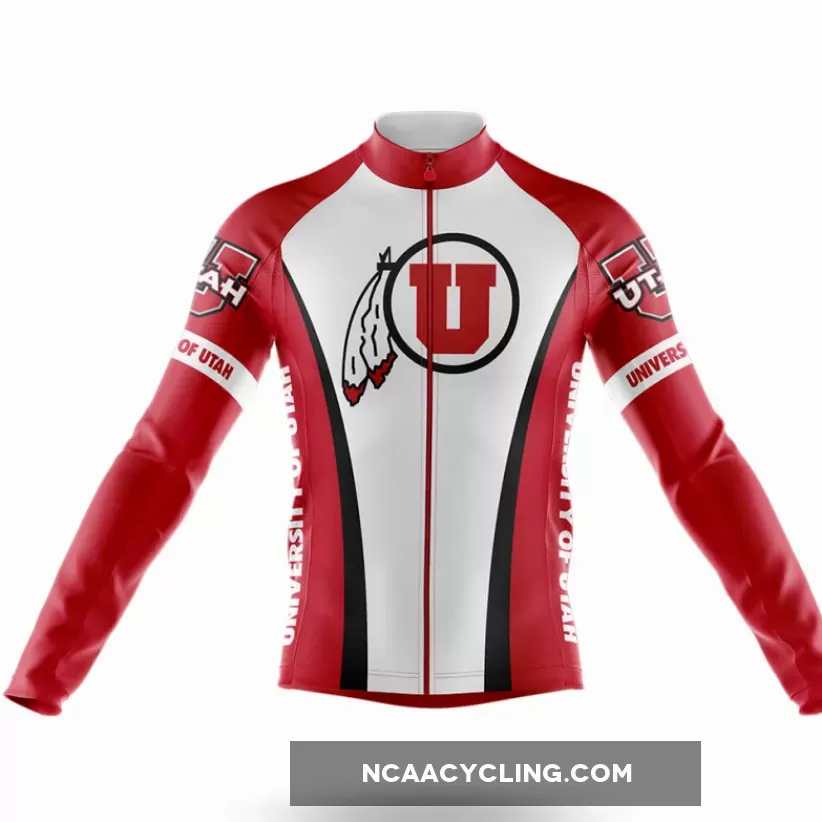 Online University Of Utah Long Sleeve Cycling Jersey Only