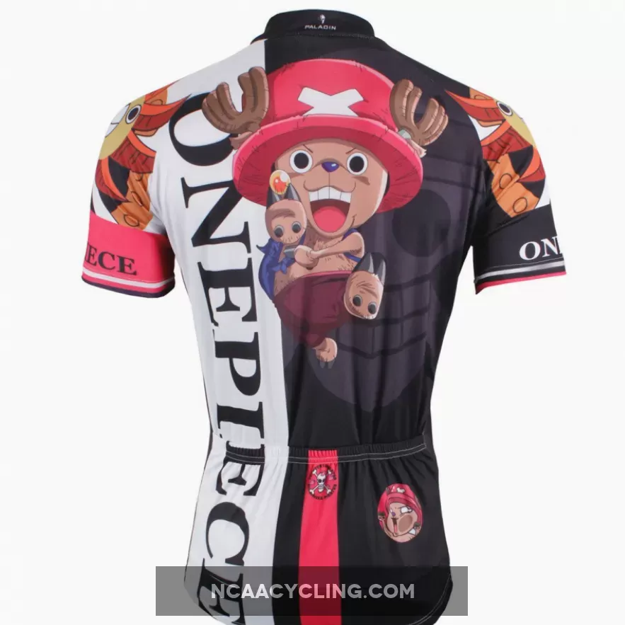 ONE PIECE Series Pirates Tony Tony Chopper Men's Cycling Jersey Team Leisure Jacket T-shirt Summer Spring Autumn Clothes Sportswear Anime Animation Manga Blue-nosed Reindeer NO.407