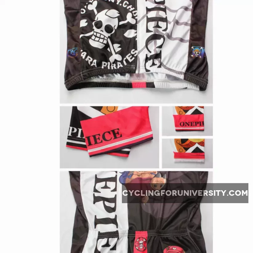 ONE PIECE Series Pirates Tony Tony Chopper Men's Cycling Jersey Team Leisure Jacket T-shirt Summer Spring Autumn Clothes Sportswear Anime Animation Manga Blue-nosed Reindeer NO.407