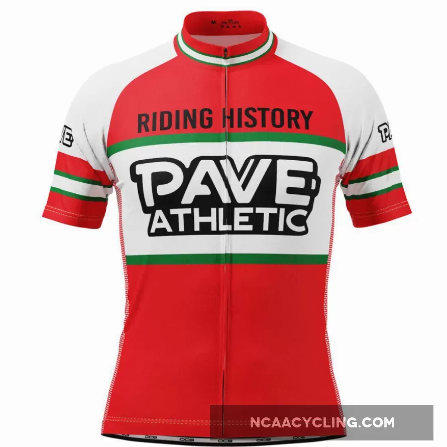 PAVE Athletic Gaseosa Retro Short Sleeve Cycling Jersey