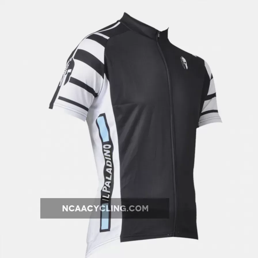 ILPALADINO Wolf Soldier Man's Short-sleeve Cycling Jersey Team Jacket T-shirt Summer Spring Autumn Clothes Sportswear Apparel Outdoor Sports Gear Leisure Biking T-shirt Black NO.007