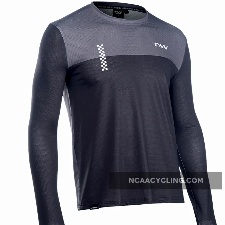 Northwave XTrail 2 Long Sleeves Jersey - Black For Sale