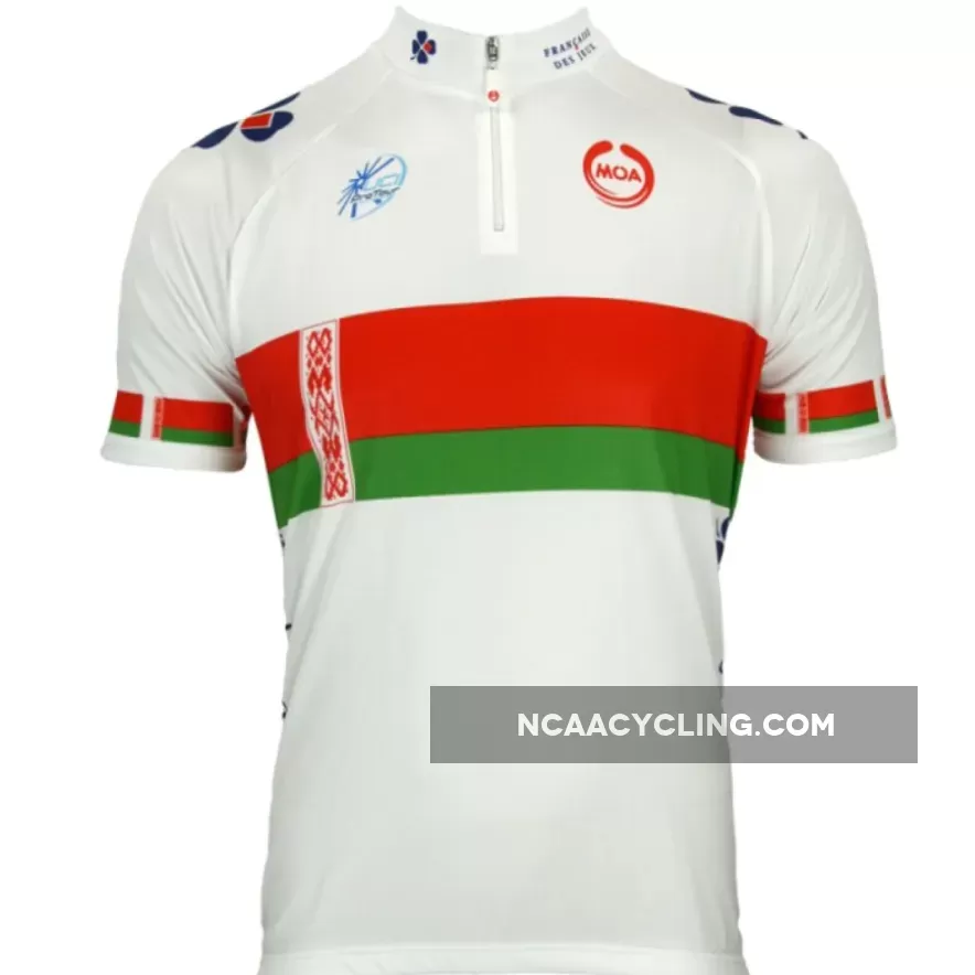 Francaise des Jeux (FdJ) weißrussischer Meister 2008 Short Sleeve Jersey