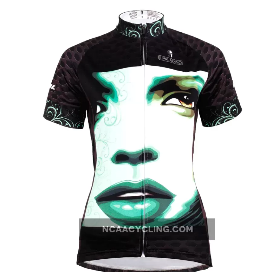 MTB T-shirt Sports Clothes Portrait Girl Model Woman's Short-Sleeve Cycling Jersey Summer591